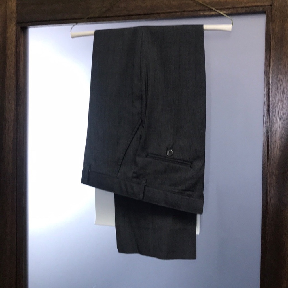 Boys youth grey dress pants